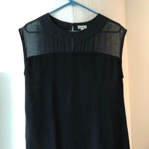 Steven Alan black short sleeved top